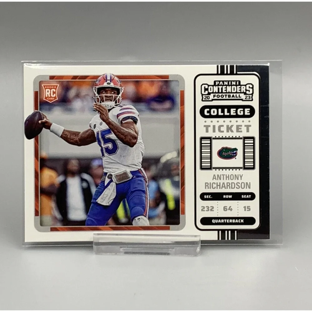 2023 Chronicles‎ Draft Anthony Richardson Contenders College Ticket #4 Florida